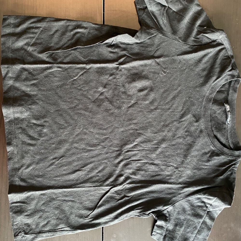 Zara black tee